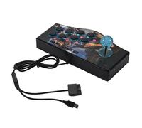 Giuneuow Retro Game Rocker Controller Usb Joystick For Ps2//Pc/Android Smart Tv Built-In Vibrator Eight Direction Joystick(No.A)