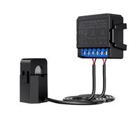 Giuneuow Tuya WiFi 2 Gang Smart Energy Meter KWh Power Production Consumption Bidirectional Monitoring Meter APP Remote Control