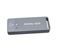 Giuneuow USB3.2 Type C M. 2 2230 NVME/SSD Enclosure 10Gbps Solid State Drive Case External Hard Drive Case Double Protocol