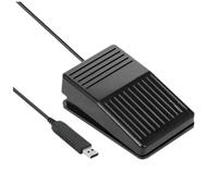 Giuneuow Waterproof USB Foot Pedal Switch Keyboard Controller for Gaming Image Acquisition Pedals