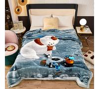 Giural A,200×230cm,Winter Blankets Mink Blanket East Asian Style, Super Soft Fluffy Blanket, Plush Fleece Blanket, Thick Warm Blanket for Winter Full/Queen Bed, Couch