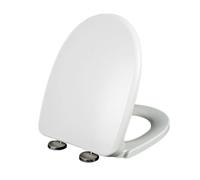 Giural Thicken Toilet Seat,Toilet Lid U Type,Quick Release Hinge, D Shape Toilet Seat Smooth And Easy To Clean, Universal Toilet Seat Replacement for Decorate The Bathroom,E 34 * 42cm