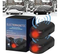 Giurui Electromagnetic Wave Anti Freezing and Snow Removal Device, Anti-Freeze Electromagnetic Car Snow Removal Device, Electromagnetic Snow Removal, Antifreeze Snow Removal Device (2 Pcs)