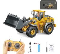 Giurui Mudsterz Excavator - Mudsterz Construction Rc, Trucks Command The Site Conquer The Dirt, Remote Control Excavators with 360 Rotation, 2.4ghz Remote, Indoor & Outdoor Use (Loader)