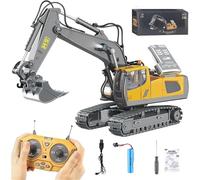 Giurui Mudsterz Excavator - Mudsterz Construction Rc, Trucks Command The Site Conquer The Dirt, Remote Control Excavators with 360 Rotation, 2.4ghz Remote, Indoor & Outdoor Use (Excavator)