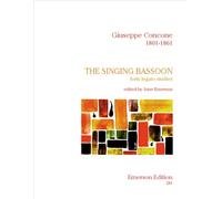Giuseppe Concone: the Singing Bassoon (40 Legato Studies), Edited by June Emerson, E281