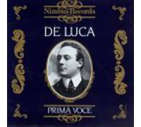GIUSEPPE DE LUCA: OPERATIC ARIAS - CD