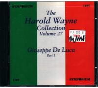 Giuseppe De Luca - The Harold Wayne Collection, Vol.27
