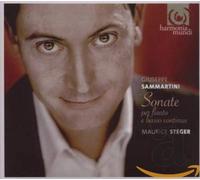 Giuseppe Sammartini (composer) - Sonatas For Recorder And Bass Continuo (Steger)