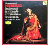 Giuseppe Sinopoli & Chor und Orchester der Deutschen Oper Berlin / Piero Cappuccilli / Placido Domingo / Evgeny Nesterenko / Ghena Dimitrova / Lucia Valentini Terrani / Lucia Popp u.a. - Verdi: Nabucco (Gesamtaufnahme in italienischer Sprache - Berlin 1983) [Vinyl Schallplatte] [3 LP Box-Set]