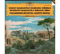 Giuseppe Sinopoli & Philharmonia Orchestra - Schubert - Symphonie No.8 "unvollendete" / Mendelssohn - Symphonie No.4 "italienische"
