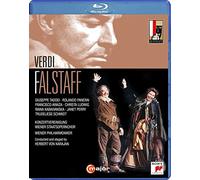 GIUSEPPE TADDEI, ROLANDO PANERAI, FRANCISCO ARAIZA, CHRISTA LUDWIG, RAINA KABAIVANSKA, JANET PERRY, TRUDELIESE SCHMIDT, KONZERTVEREINIGUNG WIENER STAATSOPERCHOR, WIENER PHILHARMONIKER - Giuseppe Verdi: Falstaff - Salzburg Festival 1982 [Blu-ray] [Region Free]
