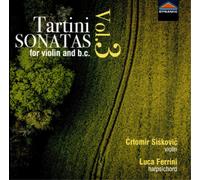 Siskovic / Ferrini – Giuseppe Tartini: Sonatas for Violin and Basso Continuo, Vol. 3 – CD