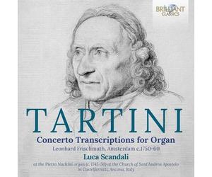 Giuseppe Tartini : Tartini: Concerto Transcriptions for Organ CD (2025)