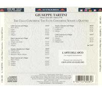 GIUSEPPE TARTINI: THE CELLO CONCERTOS; THE FLUTE CONCERTOS NEW CD