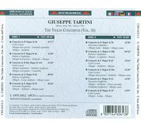 GIUSEPPE TARTINI: THE VIOLIN CONCERTO, VOL. 16 - FELICE ESTA DELL ORO NEW CD