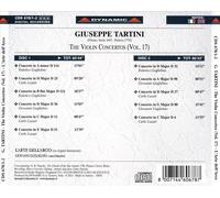 GIUSEPPE TARTINI: THE VIOLIN CONCERTOS, VOL. 17 NEW CD