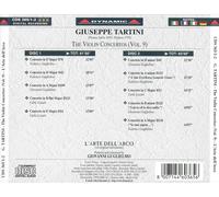 GIUSEPPE TARTINI: THE VIOLIN CONCERTOS, VOL. 9 (LASCIA CH'IO DICA ADDIO) NEW CD