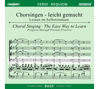 Chorstimme Bass (Requiem) – 2 CD – Edition Peters