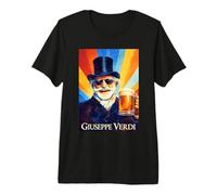 Giuseppe Verdi Composer Premium T-Shirt