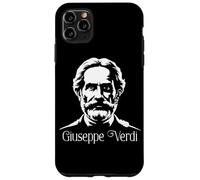Giuseppe Verdi Composer Silhouette Classical music Opera Case for iPhone 11 Pro Max