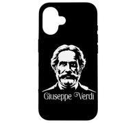 Giuseppe Verdi Composer Silhouette Classical music Opera Case for iPhone 16