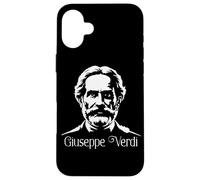 Giuseppe Verdi Composer Silhouette Classical music Opera Case for iPhone 16 Plus