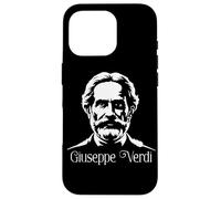 Giuseppe Verdi Composer Silhouette Classical music Opera Case for iPhone 16 Pro