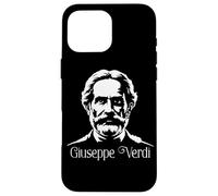 Giuseppe Verdi Composer Silhouette Classical music Opera Case for iPhone 16 Pro Max