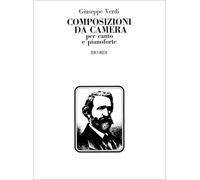 GIUSEPPE VERDI : COMPOSIZIONI DA CAMERA - RECUEIL - SOPRANO VOICE AND PIANO