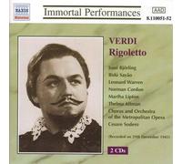 Giuseppe Verdi - Immortal performances - CD - G3z