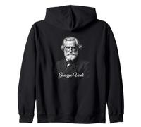 Giuseppe Verdi Legendary Italian Opera Composer Zip Hoodie