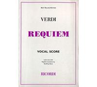 Giuseppe Verdi: Requiem (Ricordi Edition) - Vocal Score