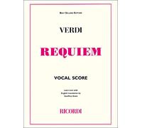 Giuseppe Verdi: Requiem Vocal Score for Mixed Choir Piano or Organ | SATB Soloists Classical Choral Sheet Music with Latin Text and English Translation | Complete Edition Romantic Period Score