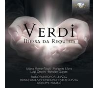 Ljiljana Molnar-Talajic; Luigi Ottolini; Margarita Lilova; Bonaldo Giaiotti; Rundfunkchor Leipzig;Horst Neumann; Rundfunk-Sinfonieorchester Leipzig; Giuseppe Patanè - Verdi: Messa Da Requiem