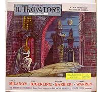 Giuseppe Verdi , Zinka Milanov , Fedora Barbieri , Jussi Björling , Leonard Warren , Margaret Rogge - Verdi IL TROVATORE (Highlights) [Vinyl LP]