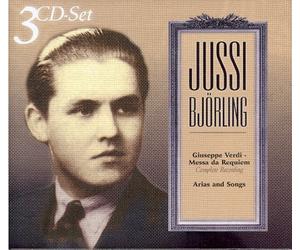 Giuseppi Verdi/Jussi Bjorling - Verdi Requiem, Arias & Songs (3CD)