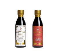 Giusti Bundle - Classic and Pomegranate Glazes with Balsamic Vinegar of Modena - 2x250ml