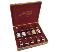 Giusti - The Scrigno - Complete Collection Wooden Case - Balsamic Vinegar of Modena - 5x250ml and 5x40ml