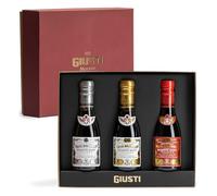 Giusti - Trio Set - Balsamic Vinegar of Modena 1 Silver Medal, 2 & 3 Gold Medals - 3 x 100ml