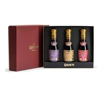 Giusti - Tris Balsamic Vinegar of Modena GPI Fig, Truffle and Raspberry - 3x100ml
