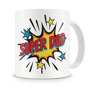 givagift “SuperDad” Mug Or Birthday Gift - Mug Gift/Present For Dad/Daddy - From Son/From Daughter - Cool/Trendy/Unique/Modern Style Mug Gift/Present For Dad - Gift Idea