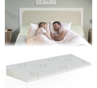 GIVANLEE Extra Wide Wedge Pillow for Acid Reflux Relief,King Size Mattress Wedge,7.5 Inch Inclined,Mattress Elevator,Bed Wedge Pillow for Sleeping,Gerd Snoring,Post Surgery (76x26x7.5In)