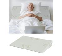 GIVANLEE Extra Wide Wedge Pillow for Acid Reflux Relief,Mattress Wedge,Inclined Mattress Elevator,Bed Wedge Pillow for Sleeping,Gerd Snoring,Post Surgery (7.5" Height, Twin)