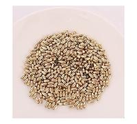 GIVBRO 1000pcs Vintage Spacer Beads Oval Beads DIY Beading Accessories for Jewelry Pendant Making Clothing Decor Golden, 3 * 6mm
