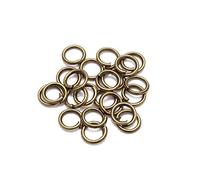 GIVBRO 200pcs Key Open Jump Rings Keychain Rings for Jewelry Pendant Making DIY Crafts Accessories Bronze, 4mm