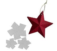 GIVBRO 3D Five-pointed Star Cutting Dies Halloween Metal Die Cut Stencil Scrapbooking DIY Template Mould for Paper Craft Embossing Tools Greeting Card Making