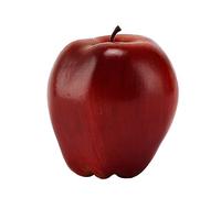 GIVBRO Artificial Fruit Fake Red Delicious Apple Simulation Model Realistic Fruits for Photography Props Home Storefront Decor, 1 Pcs