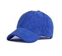 GIVBRO Baseball Cap Corduroy Hat Winter Warm Hat Classic Vintage Unisex Dad Cap Adjustable Sport Cap for Men Woman Outdoor Royal Blue