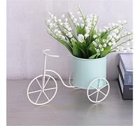 GIVBRO Bicycle Flower Basket Pen Holder Tabletop Ornaments for Rustic Wedding Bridal Shower Christmas Holiday Party Decorations